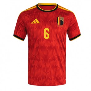 Belgien Axel Witsel #6 Hjemmebanetrøje VM 2026 Kortærmet